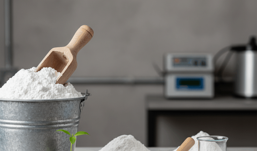 Professional blog header image for article titled: Hydrated Lime Uses. High quality, relevant imager