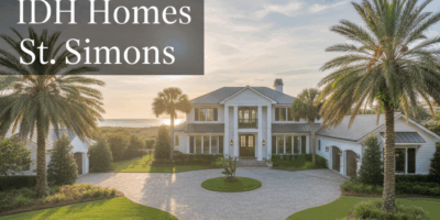 Professional blog header image for article titled: IDH Homes St. Simons. High quality, relevant imag