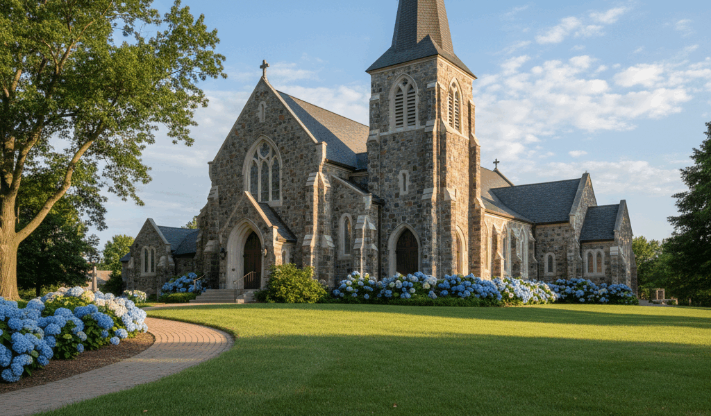 Professional blog header image for article titled: St. Charles in Hartland, WI. High quality, releva