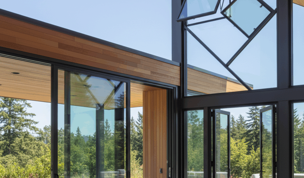 Professional blog header image for article titled: Dynamic Windows and Doors. High quality, relevant