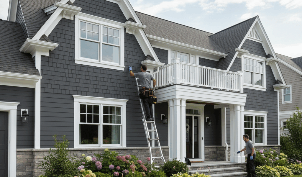 Exterior Trim Rotting? PVC vs Composite vs Wood Replacement Options