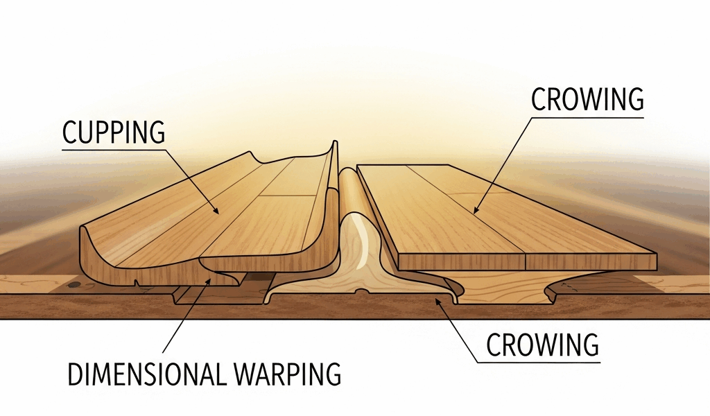 Hardwood Floors Cupping vs Crowning What It Means