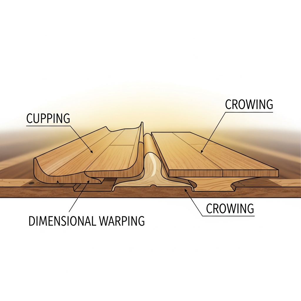 Hardwood Floors Cupping vs Crowning What It Means