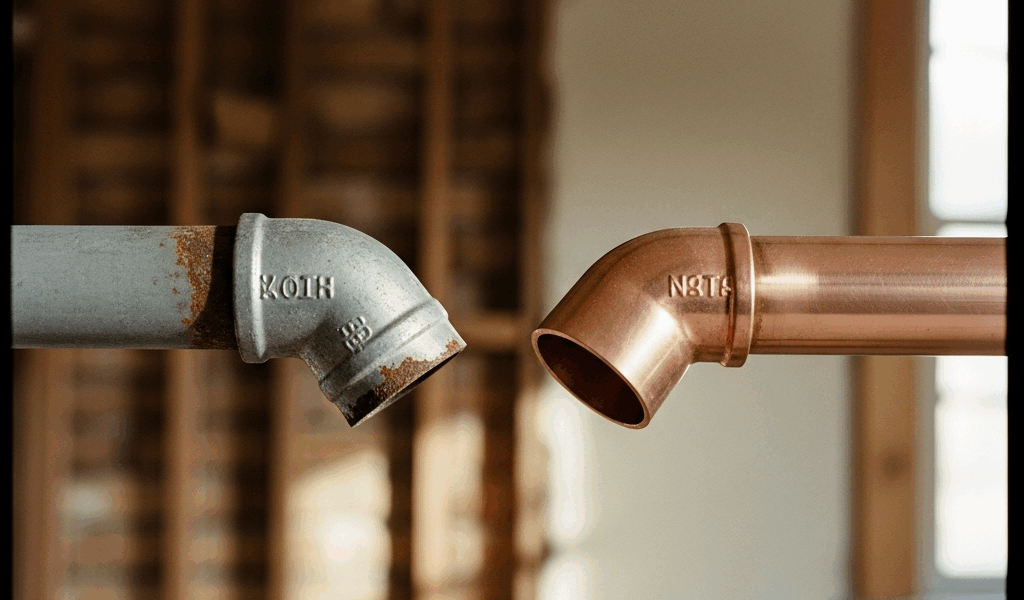 Galvanized Pipe vs Copper Pipe Which One Wins