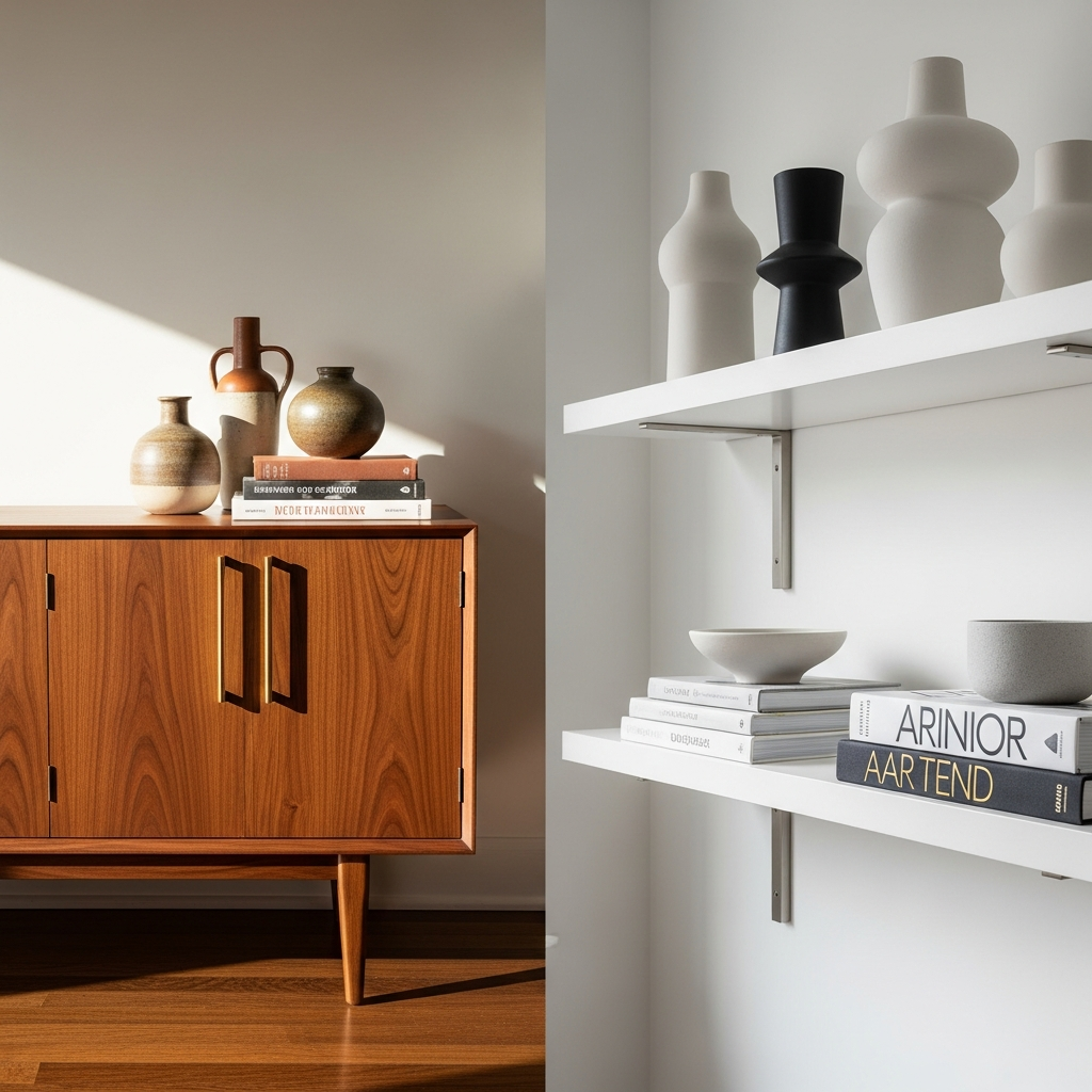 Mid-Century Modern vs Contemporary — What’s Actually the Difference?