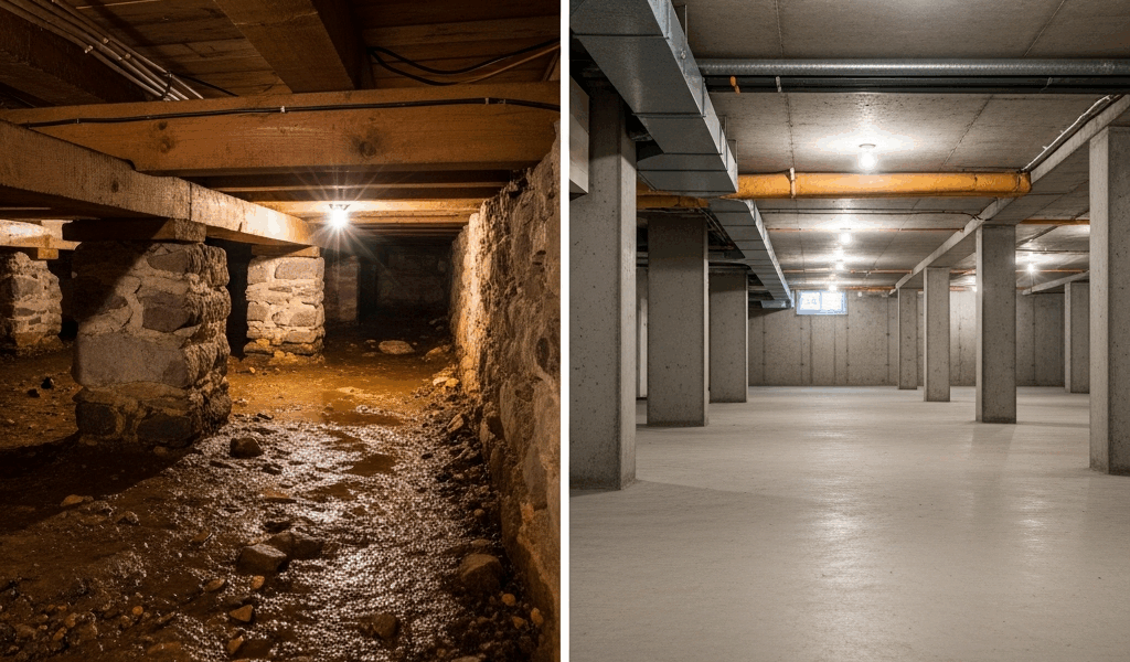Crawl Space vs Basement Which One Is Worth It