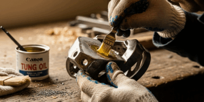 Professional photograph related to: Does Tung Oil Work on Metal? How to Apply It Right. High quality