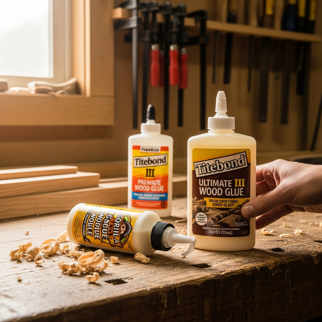 The Wood Glues I Actually Use in My Workshop